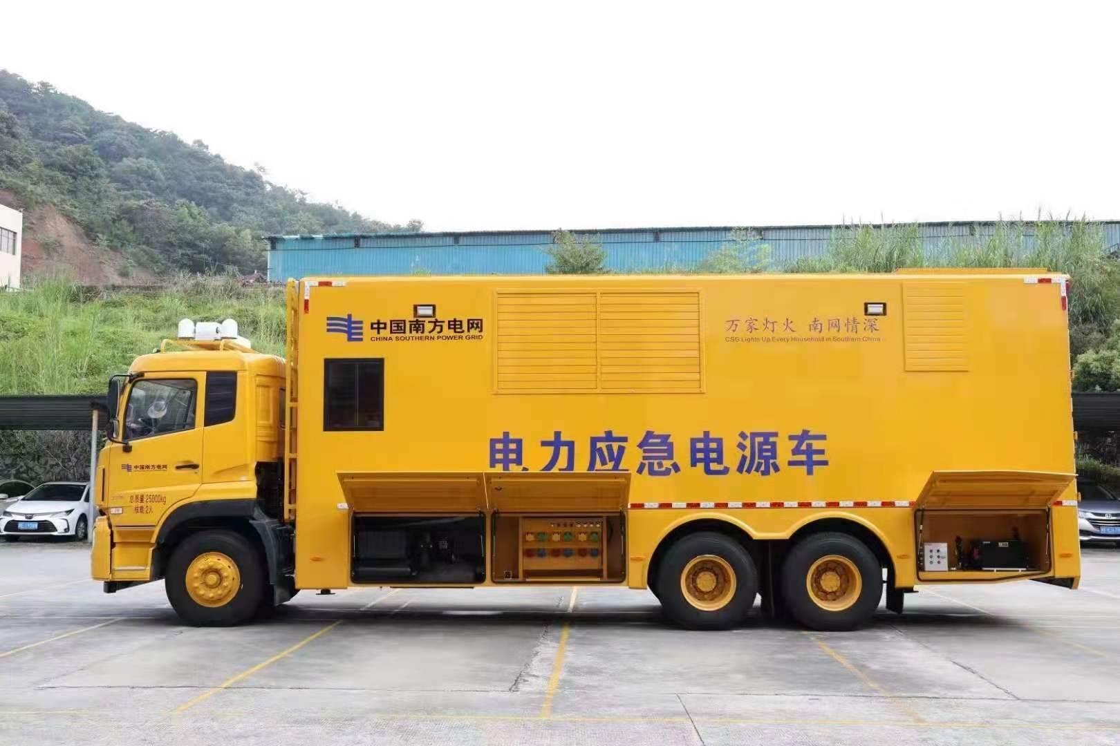新青安康大型柴油发电机发电车UPS电源出租租赁